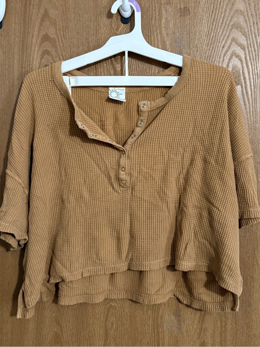 OFFLINE Short Sleeve Henley Tee